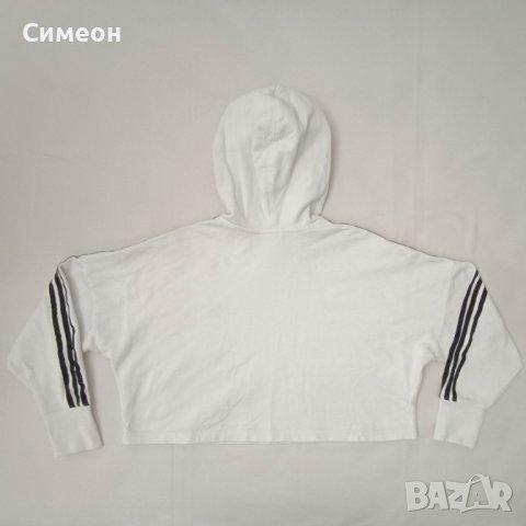 Adidas Originals Cropped Hoodie оригинално горнище S Адидас памук, снимка 5 - Спортни екипи - 39624789