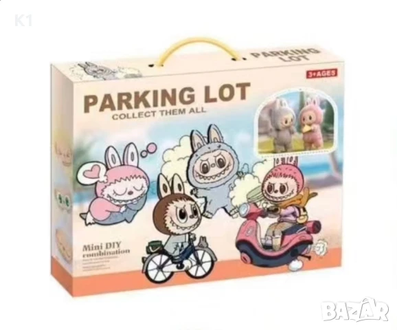 Паркинг писта с коли Лабубу, Labubu , снимка 2 - Образователни игри - 51189192