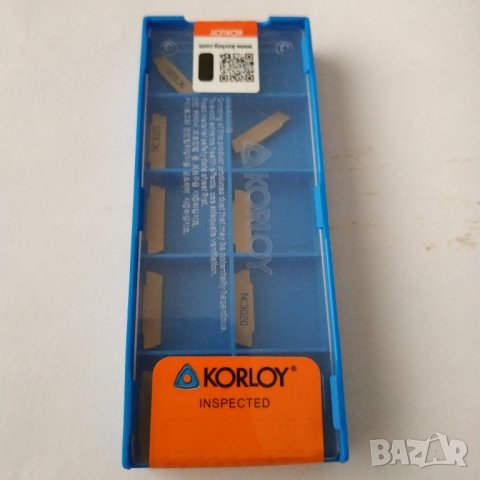 Стругарски пластини KORLOY MGMN200-G Carbide Inserts Blades - 10 броя