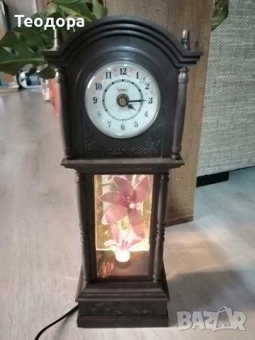 Ретро часовник - лампа , снимка 3 - Декорация за дома - 42596312