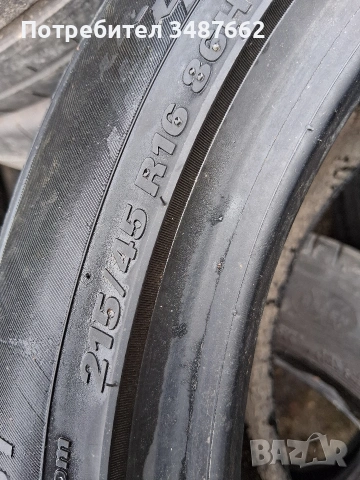 215 45 16 KUMHO 2бр летни , снимка 6 - Гуми и джанти - 53717641