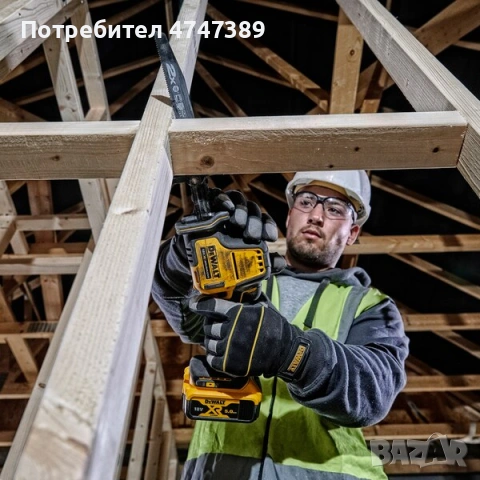 Акумулаторен саблен трион DeWALT DCS369N, 18V, снимка 4 - Други инструменти - 53616499