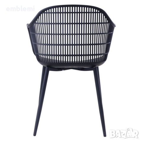 Стол градински трапезен Berry Черен, снимка 4 - Столове - 44294638