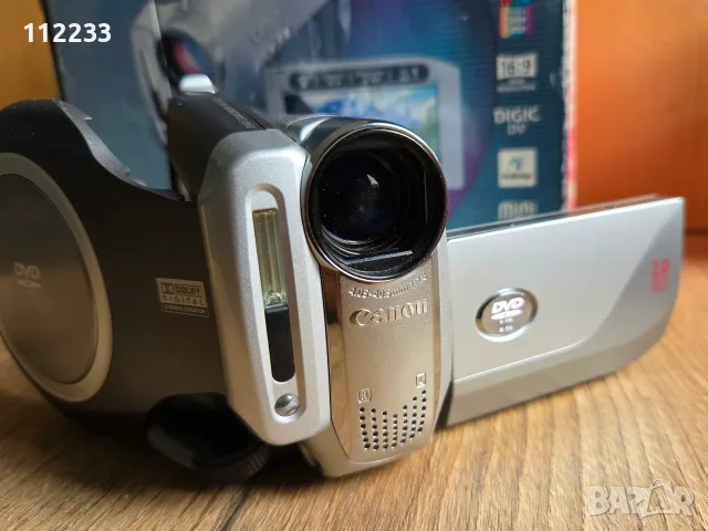 Canon DC21 Mini DVD камера ПОДАРЪК, снимка 6 - Камери - 56049561