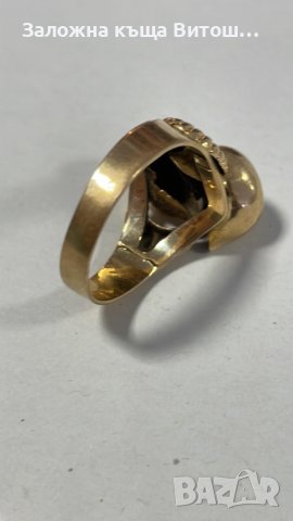 Златен Пръстен 18к/4.60 гр., снимка 3 - Пръстени - 40200529