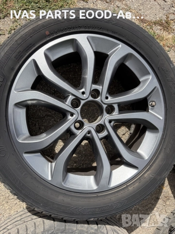Оригинални джанти 17”
Mercedes C/w205/5x112/66.6
Летни гуми 225/50/17, снимка 4 - Гуми и джанти - 56194073