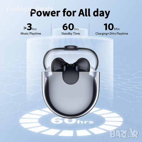 Нови Спортни безжични слушалки калъф за зареждане 28 часа работа Buds, снимка 3 - Bluetooth слушалки - 36356081