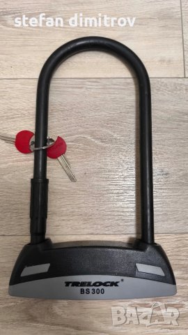 Trelock BS 300 - U-образна ключалка - Черна, снимка 4 - Аксесоари за велосипеди - 51167809