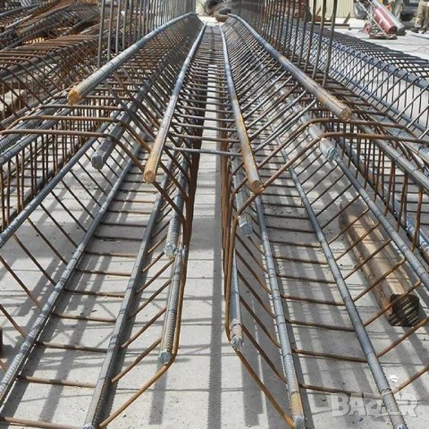 Арматурна ЗАГОТОВКА -Стоманени ПРЪТИ -Желязо на кангали -Бигли -Пилоти -Гладка и оребрена арматура , снимка 5 - Строителни материали - 42635006