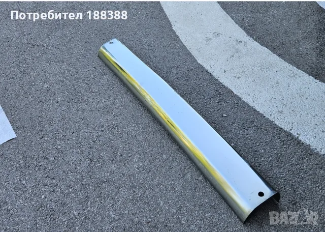 Продавам НОВА оригинална никелирана задна броня за Wartburg 353 – IFA DDR, снимка 3 - Части - 56156524