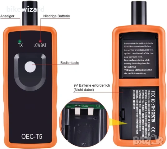 Система за следене на налягането в гумите RDKS Обучаемо устройство за OPEL  Активатор на сензори НОВ