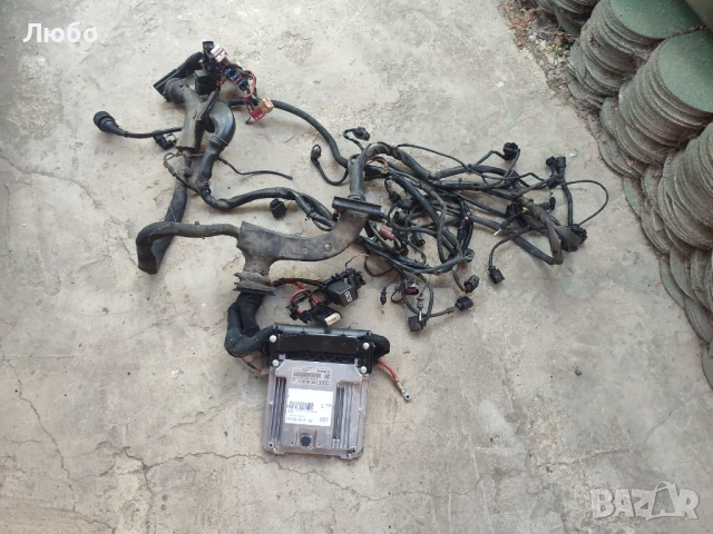 Mоторна инсталация за ляв волан автомат 2.7тди 180кс Ауди А6 ц6 4ф Audi A6 c6 4f 2.7tdi BPP