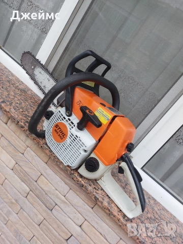 Резачка STIHL 034 AV super electronic quickstop , снимка 5 - Градинска техника - 52659741