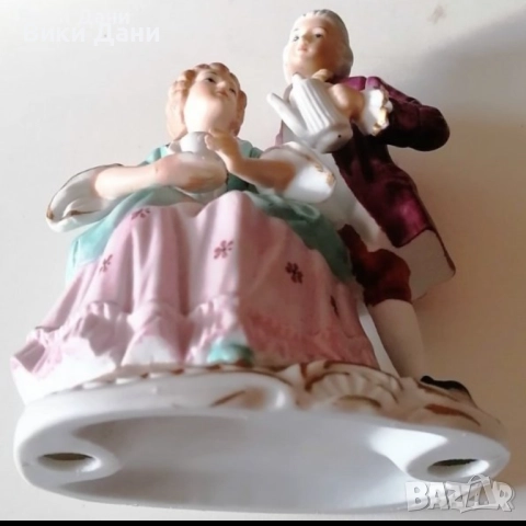 порцелан Ретро Скулптури Позлата, снимка 9 - Статуетки - 33220522