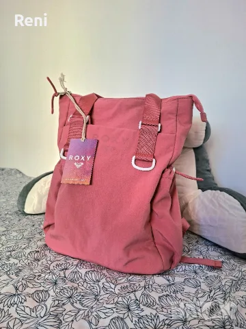 Раница ROXY, оригинална, сладък цвят, НОВА!, снимка 10 - Раници - 56022358