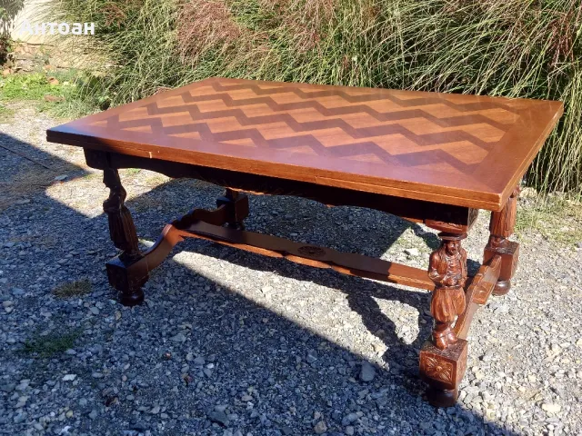 комплект за трапезария - маса , столове, контрабюфет, снимка 11 - Маси - 48446309