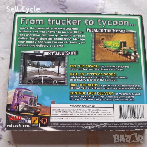 ✅ИГРА 18 WHEEL OF STEEL ACROSS AMERICA ❗, снимка 3 - Игри за PC - 53241301