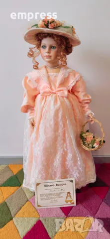 Порцеланова кукла Alberon-Nanett без оригинална  кутия и документи , снимка 7 - Колекции - 47311762