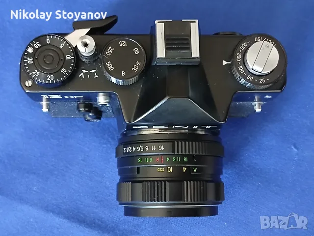 Фотоапарат ZENIT - 12XP с обектив HELIOS 44M-4, снимка 2 - Фотоапарати - 55960879