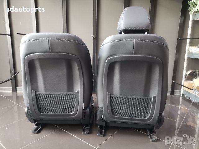 НОВ К-т Sport Салон BMW i4 G26 M50 Черна Кожа Сив Шев Leather Vernasca MAH7, снимка 7 - Части - 41539119