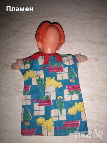 Стара театрална кукла за ръка , снимка 5 - Колекции - 40692530