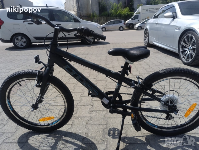 CROSS Велосипед 20" SPEEDSTER черен/син, снимка 7 - Велосипеди - 53839041