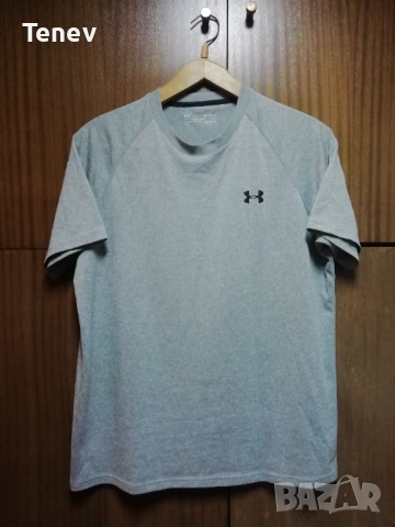 Under Armour Loose HeatGear нова оригинална мъжки сива тениска фланелка размер М