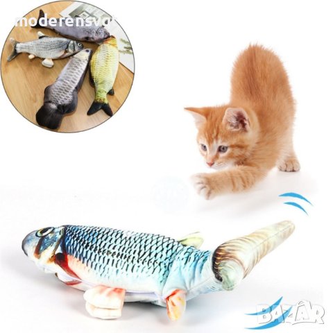 Мърдаща се играчка рибка за котка, снимка 4 - Други - 42464443