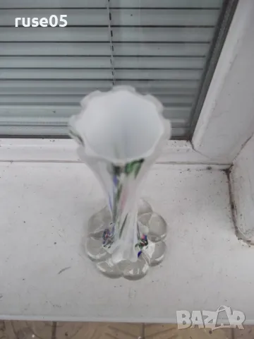 Ваза стъклена - 4, снимка 7 - Вази - 47779131