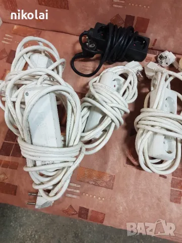 разклонители удължители 5 м 3 гнезда, снимка 2 - Друга електроника - 48833696
