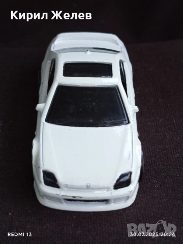 Метална количка Honda Prelude 98г. рядка за КОЛЕКЦИЯ 46820, снимка 2 - Колекции - 51196527
