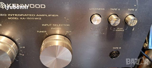 Kenwood ka-1500 mk-2, снимка 10 - Ресийвъри, усилватели, смесителни пултове - 42326812