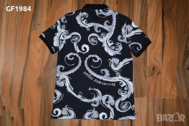 Versace Jeans Couture - мъжка тениска, размер M , снимка 5 - Тениски - 48288388