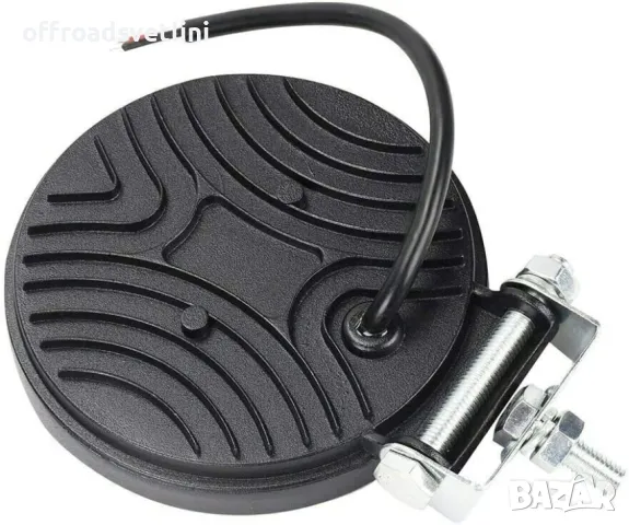 ТОП ОБЯВА Стойка за номер Ролбар с халогени фарове в комплект 2 броя, снимка 3 - Аксесоари и консумативи - 49606888