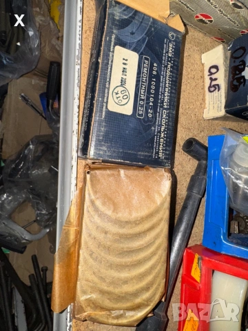 БИЕЛНИ Лагери 0,25 ММ 406 ЗМЗ 406-1000104-20 НОВИ УАЗ 3102, 3110, 31105 И ГАЗЕЛА