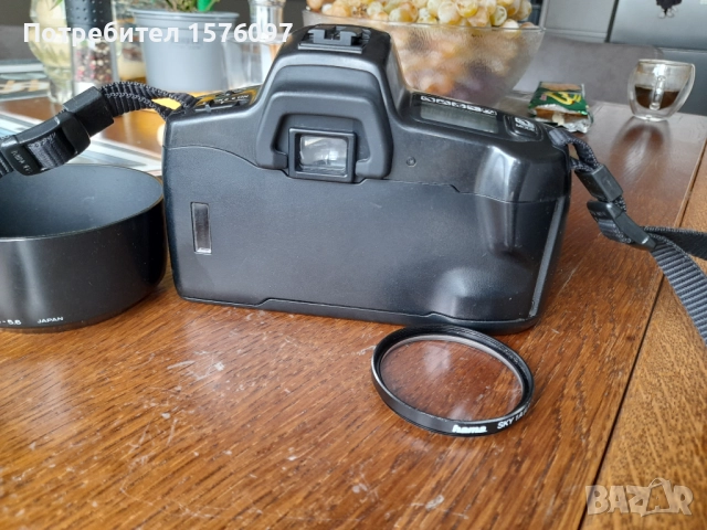 Фотоапарат Minolta Dynax 300si AF и обектив Minolta Zoom 70-210mm, снимка 3 - Фотоапарати - 52124471