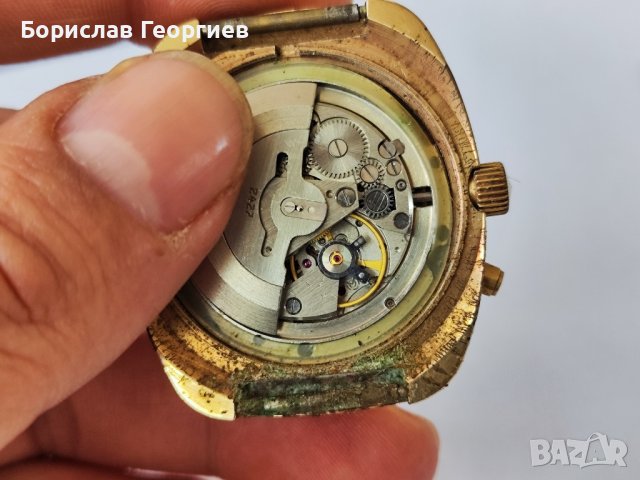 Механичен часовник slava 27 jewels automatic, снимка 5 - Мъжки - 44255033