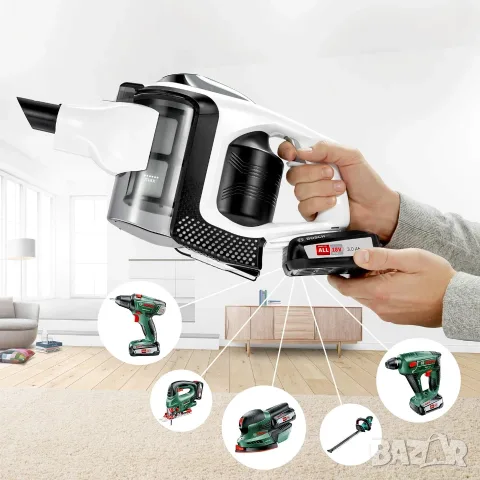 Захранващ адаптер за безжична прахосмукачка BOSCH, снимка 6 - Прахосмукачки - 55948071