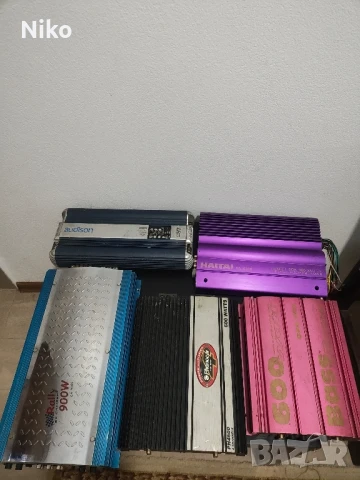 пет броя мощни крайни стъпала за лек автомобил