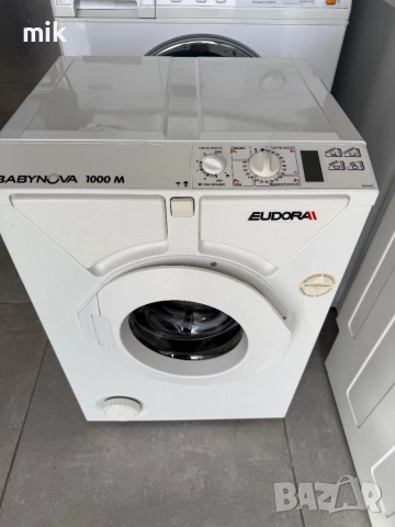 Мини - Малка пералня Eudora BabyNova 1000 3 кг , снимка 2 - Перални - 52972153