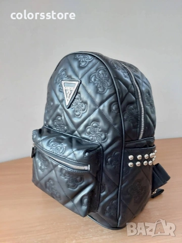 Черна раница Guess SG14ze, снимка 3 - Раници - 36315474