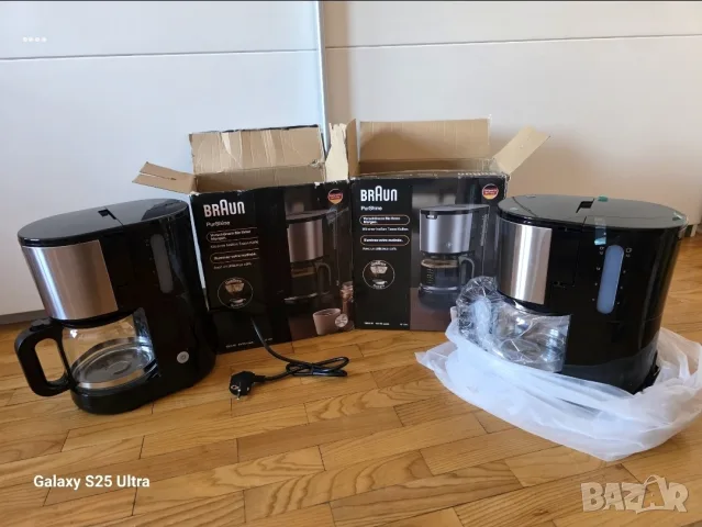 Кафемашина Braun KF 1500 BK PurShine, 1000 W