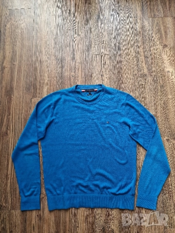 Страхотнен мъжки суитчър TOMMY HILFIGER размер 2ХL, снимка 2 - Пуловери - 52328848