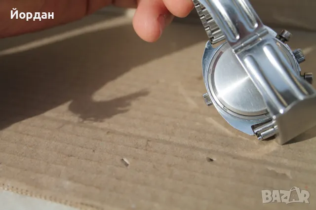 СССР мъжки часовник ''Полет'' хронограф  23 камъка, снимка 17 - Мъжки - 49483691