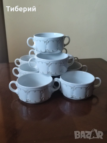 Порцеланови купички/купи с дръжки Rosenthal 9 бр., снимка 3 - Кутии за храна - 53741943