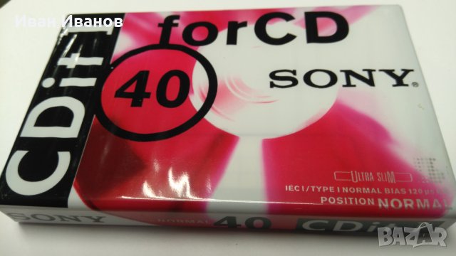 SONY аудио касети, снимка 1