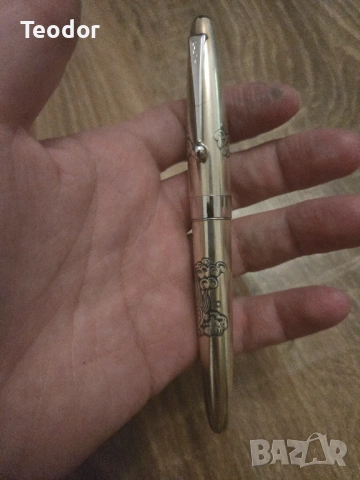 Pilot Silvern Turtles 14k Gold nib Fountain pen, снимка 3 - Други ценни предмети - 53686466