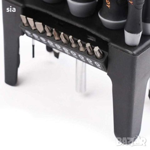 Отвертки със стойка, 21БР, снимка 5 - Аксесоари и консумативи - 41734832