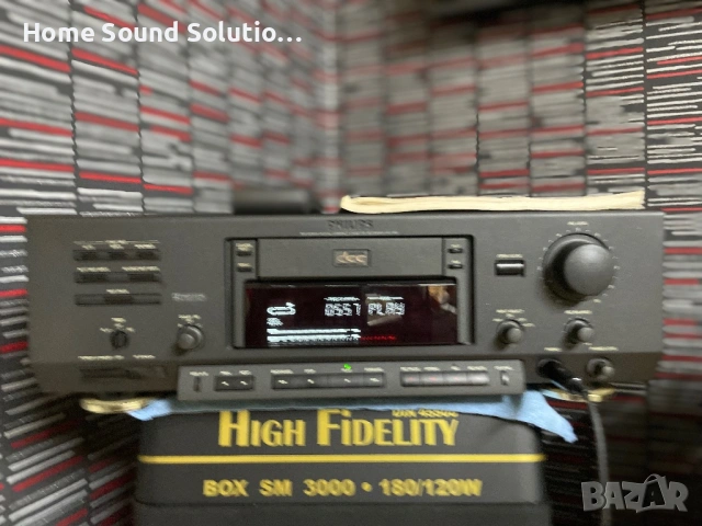 PHILIPS DCC 900 single cassette deck, снимка 2 - Декове - 53099020