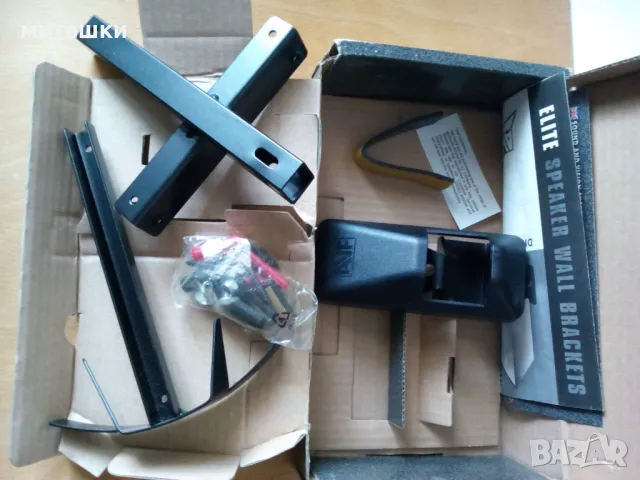 Стойка за тонколона на стена регулируема, снимка 4 - Тонколони - 49111620